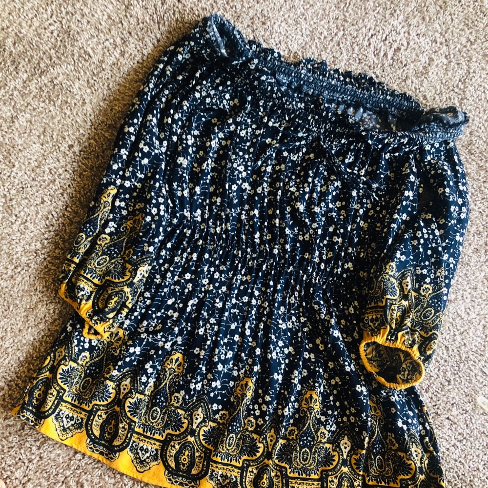 Ruffled Mini Dress